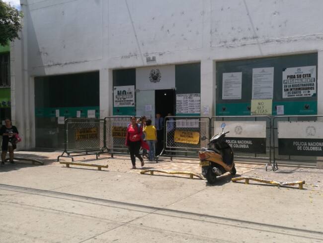 Sólo se realiza la entrega de cédulas para los ciudadanos puertas adentro