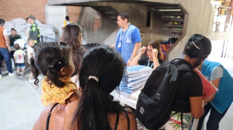 Atención de familias desplazadas del Catatumbo por parte de ACNUR / Foto: ACNUR