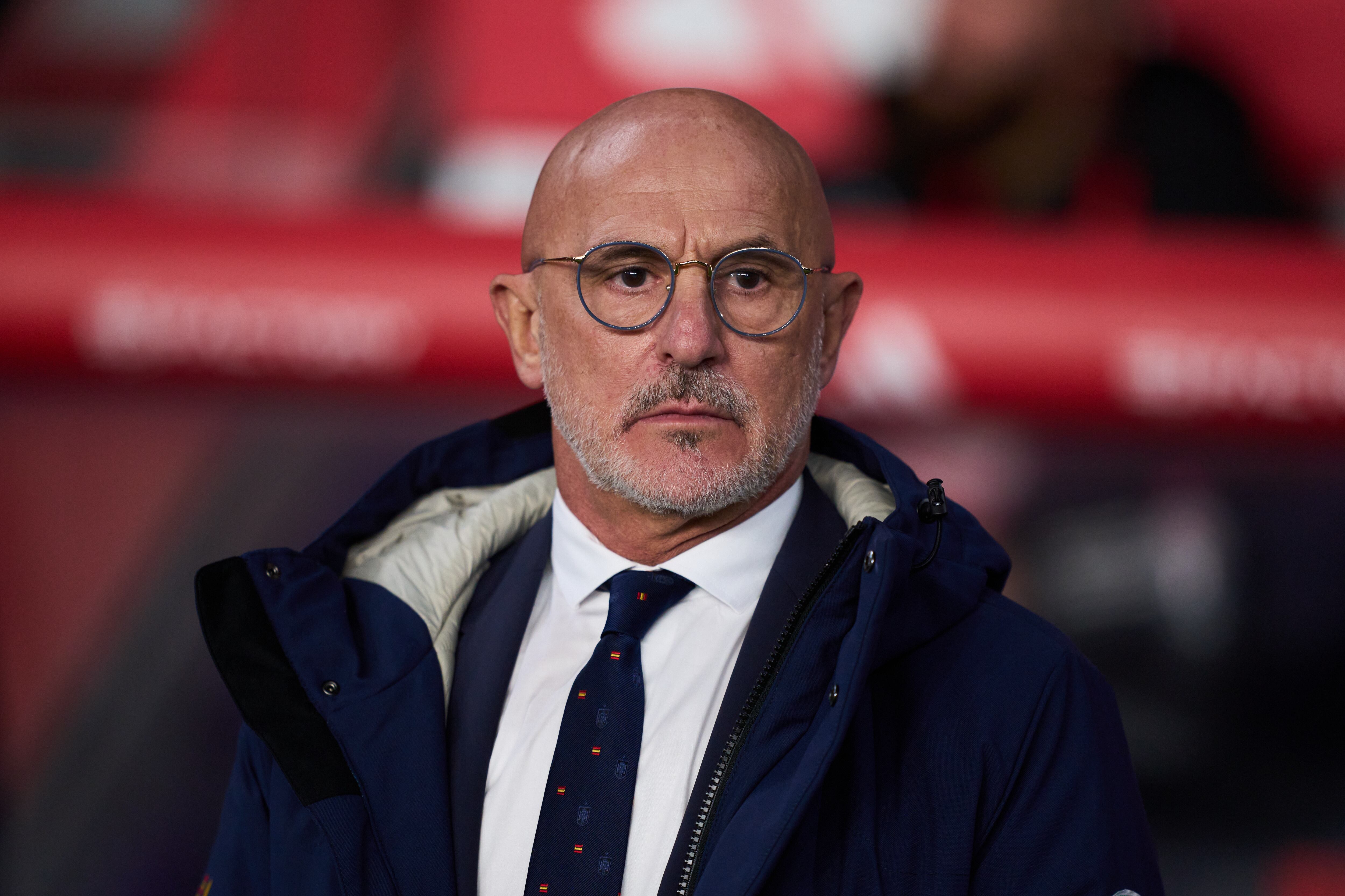 Luis de la Fuente, DT de España. (Photo by Juan Manuel Serrano Arce/Getty Images)