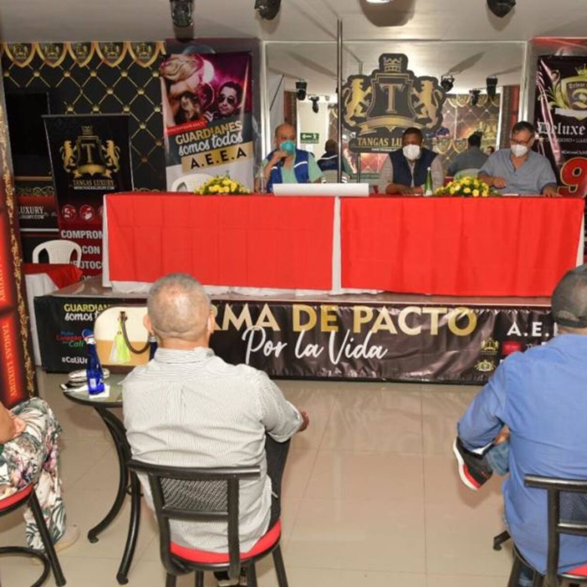 Se firmó el Pacto por la Vida con el sector de entretenimiento para adultos