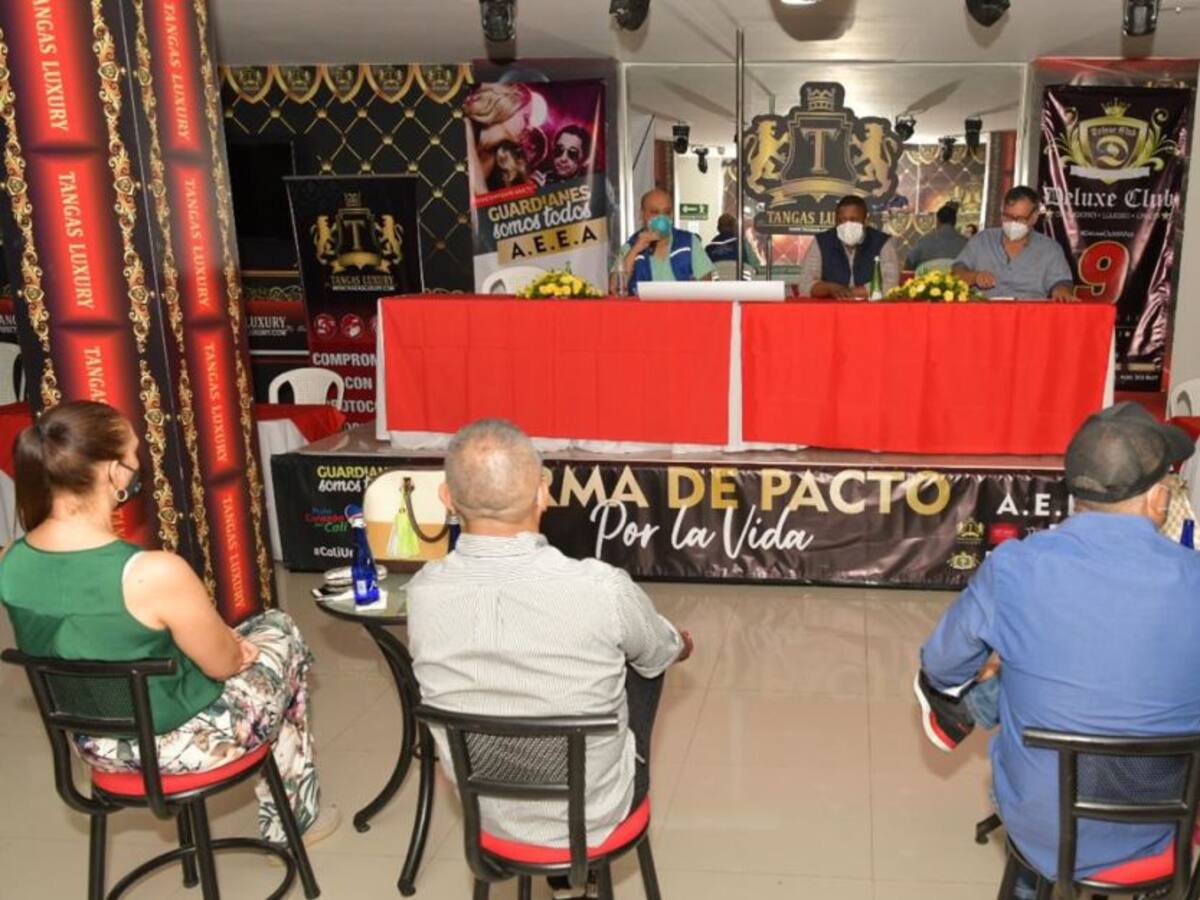 Se firmó el Pacto por la Vida con el sector de entretenimiento para adultos