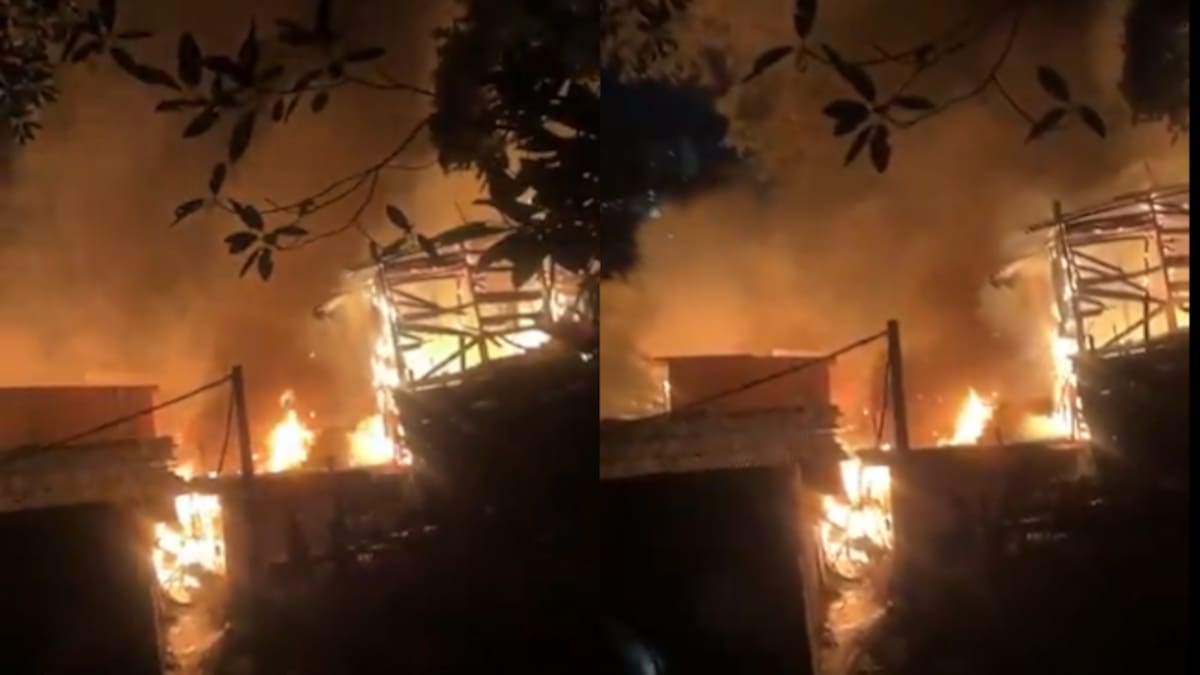 Voraz incendio destruyó más de 50 viviendas en el occidente de Bucaramanga