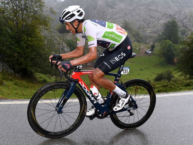 Egan Bernal en la Vuelta España 2021