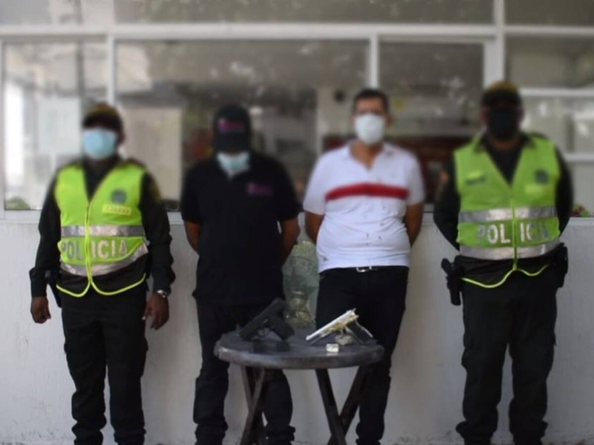 Judicializados dos hombres por disparar contra una vivienda en Cartagena