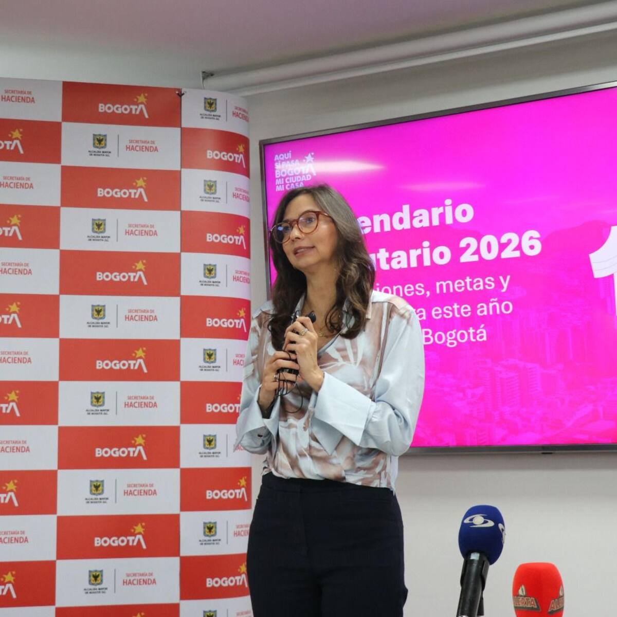 Bogotá presenta su calendario tributario 2026