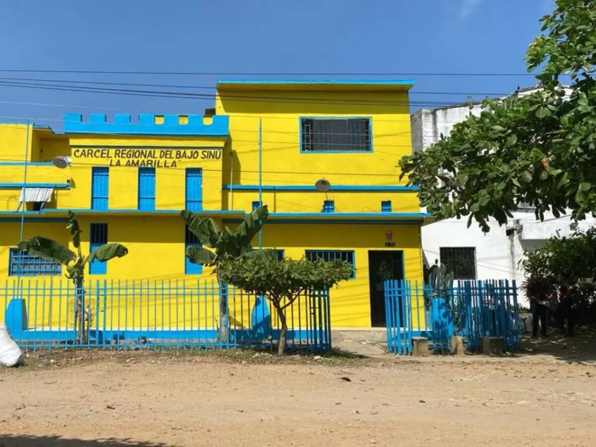 Cinco peligrosos delincuentes se fugaron de la cárcel La Amarilla de Lorica