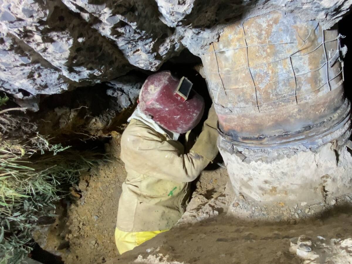 Avanzan trabajos para restablecer el servicio de agua potable en Tunja