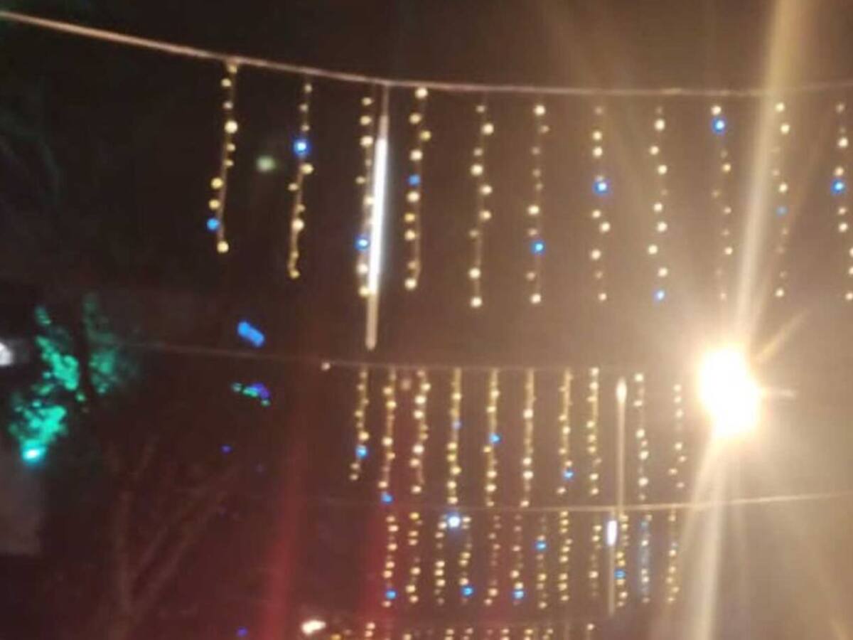 Fue multado el contratista encargado del alumbrado navideño en Pereira
