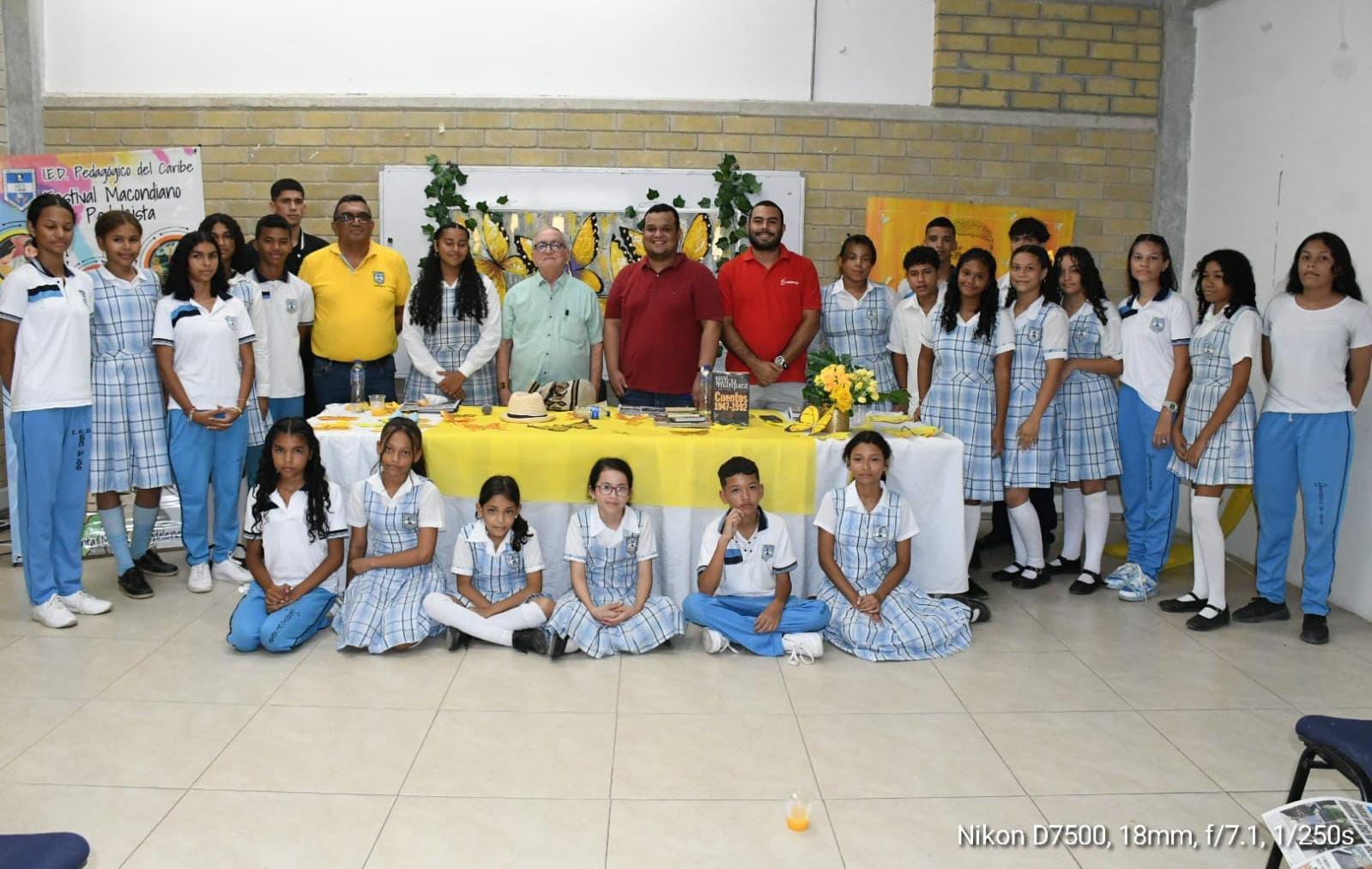 VI versión del Festival Macondiano Pedelcista 2024 . Institución Educativa Distrital Pedagógico del Caribe