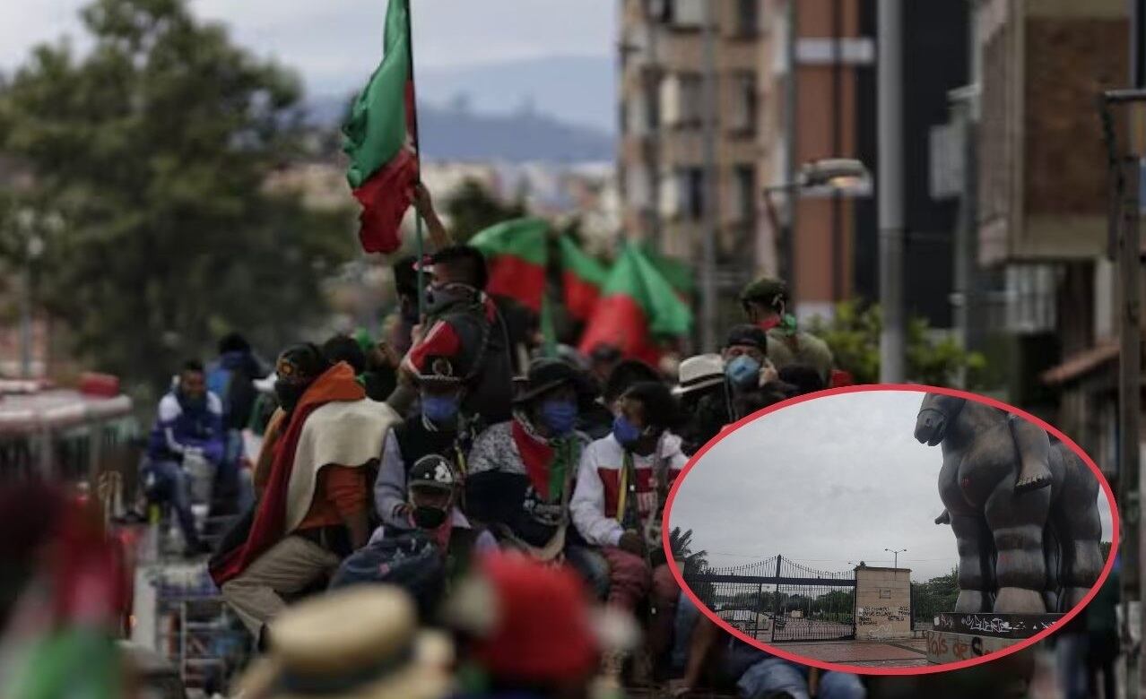 La minga indígena que llega a Bogotá el 20 de agosto estará ubicada en el Parque El Renacimiento.