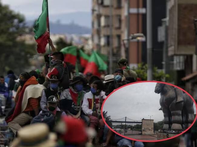 La minga indígena que llega a Bogotá el 20 de agosto estará ubicada en el Parque El Renacimiento.