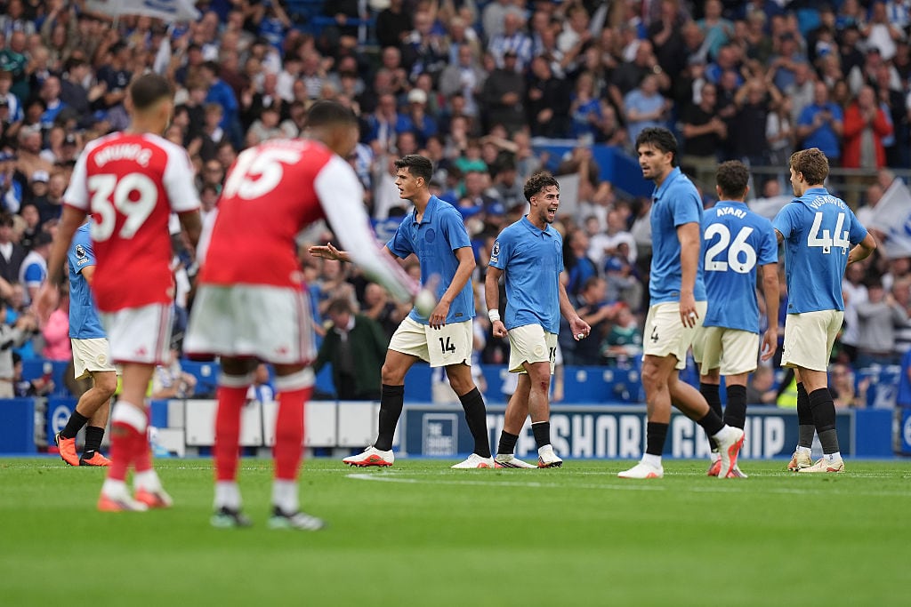 Arsenal perdió ante Brighton por Premier League / Getty Images