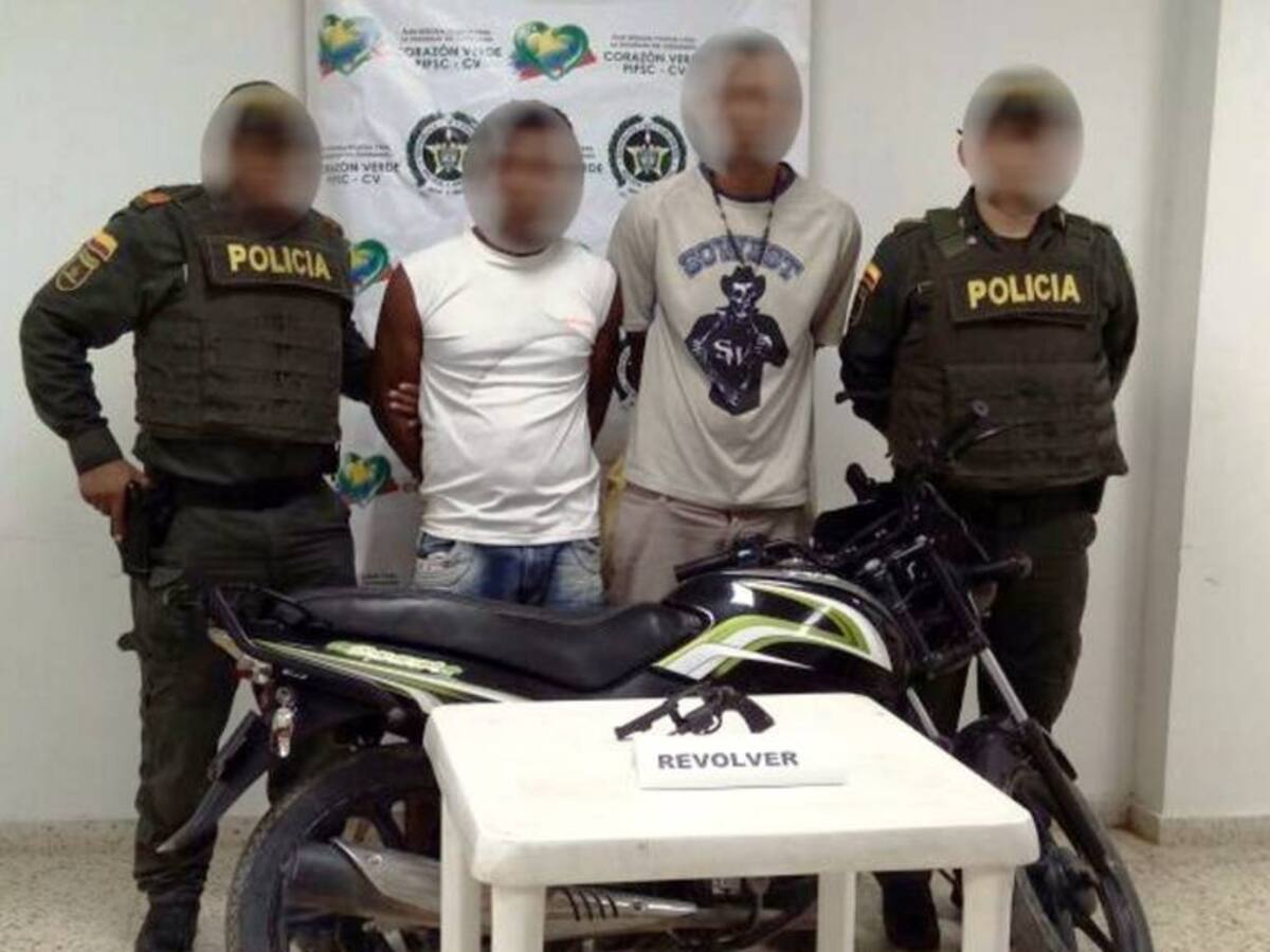 Capturan a dos sujetos señalados de varios robos en el norte de Bolívar
