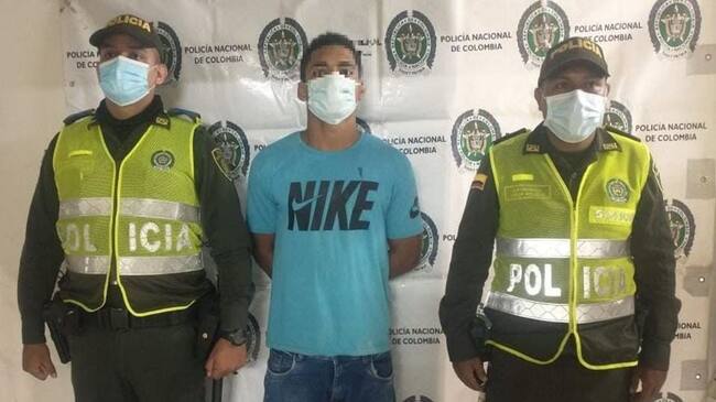 Sujeto capturado en Ibagué