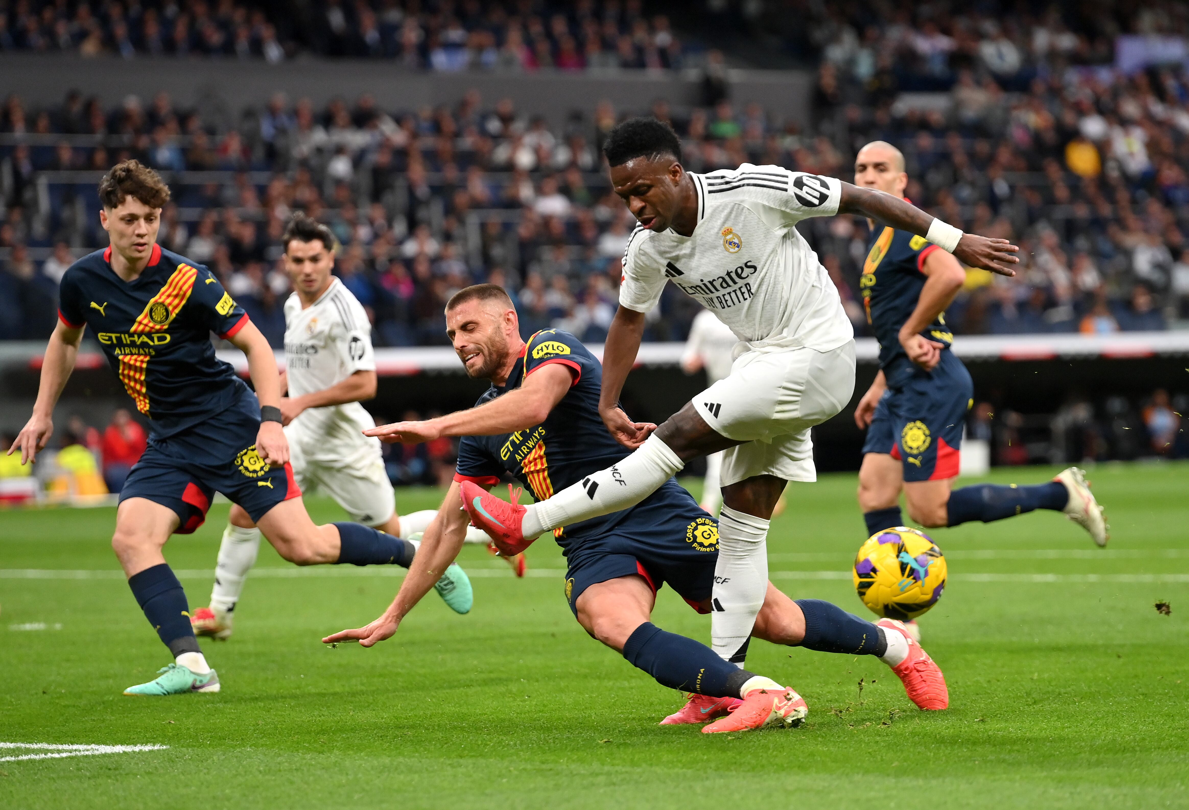Real Madrid CF y Girona FC/Getty Images.