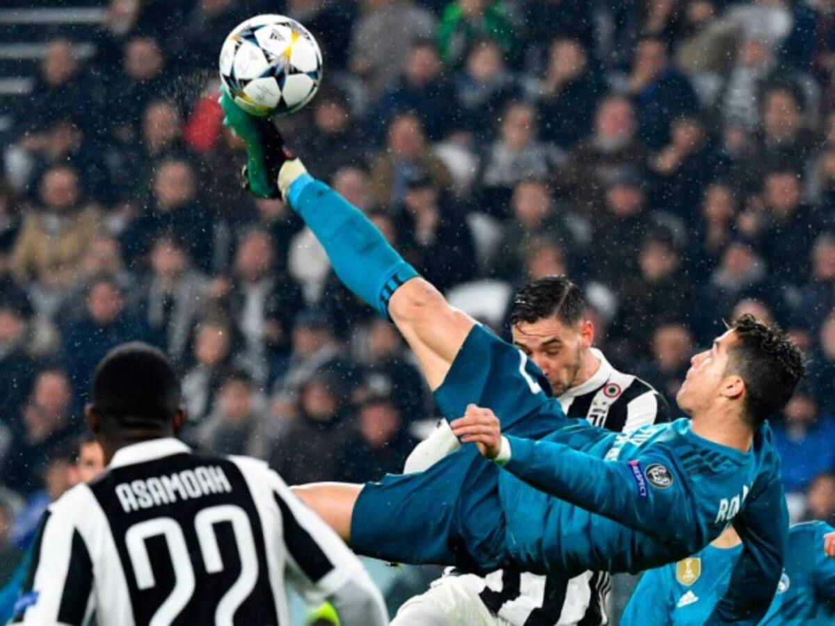 Cristiano ensayó su golazo de chilena 24 horas antes del partido