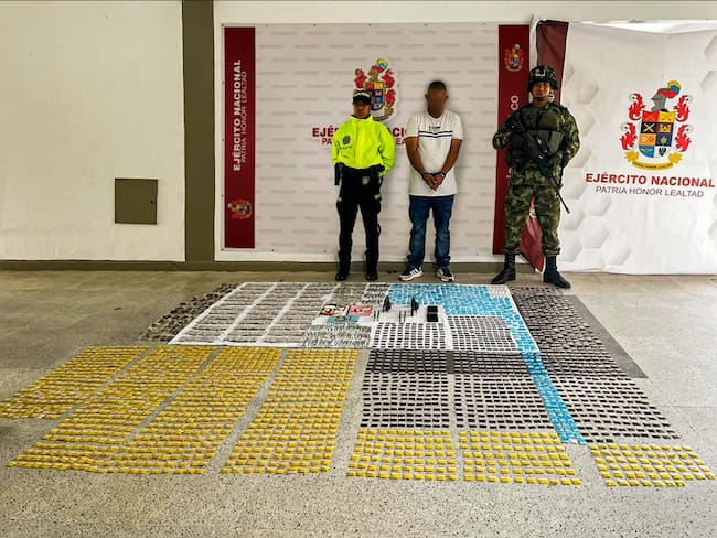 Capturado alias ‘H’, cabecilla del Clan del Golfo con más de 2700 dosis de estupefacientes