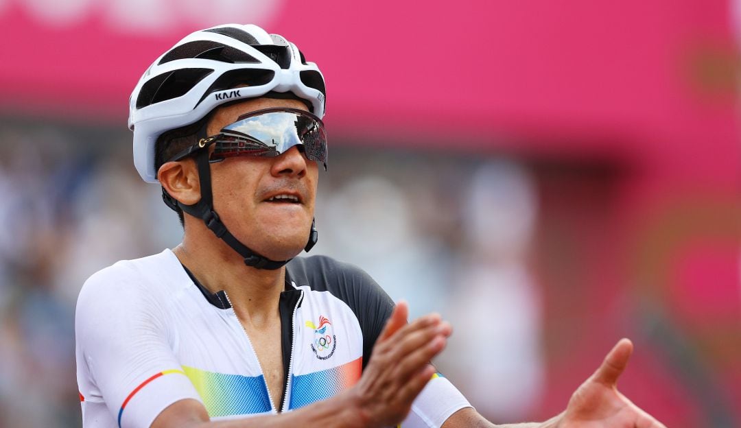 Richard Carapaz en los Juegos Olímpicos de Tokio 2020
