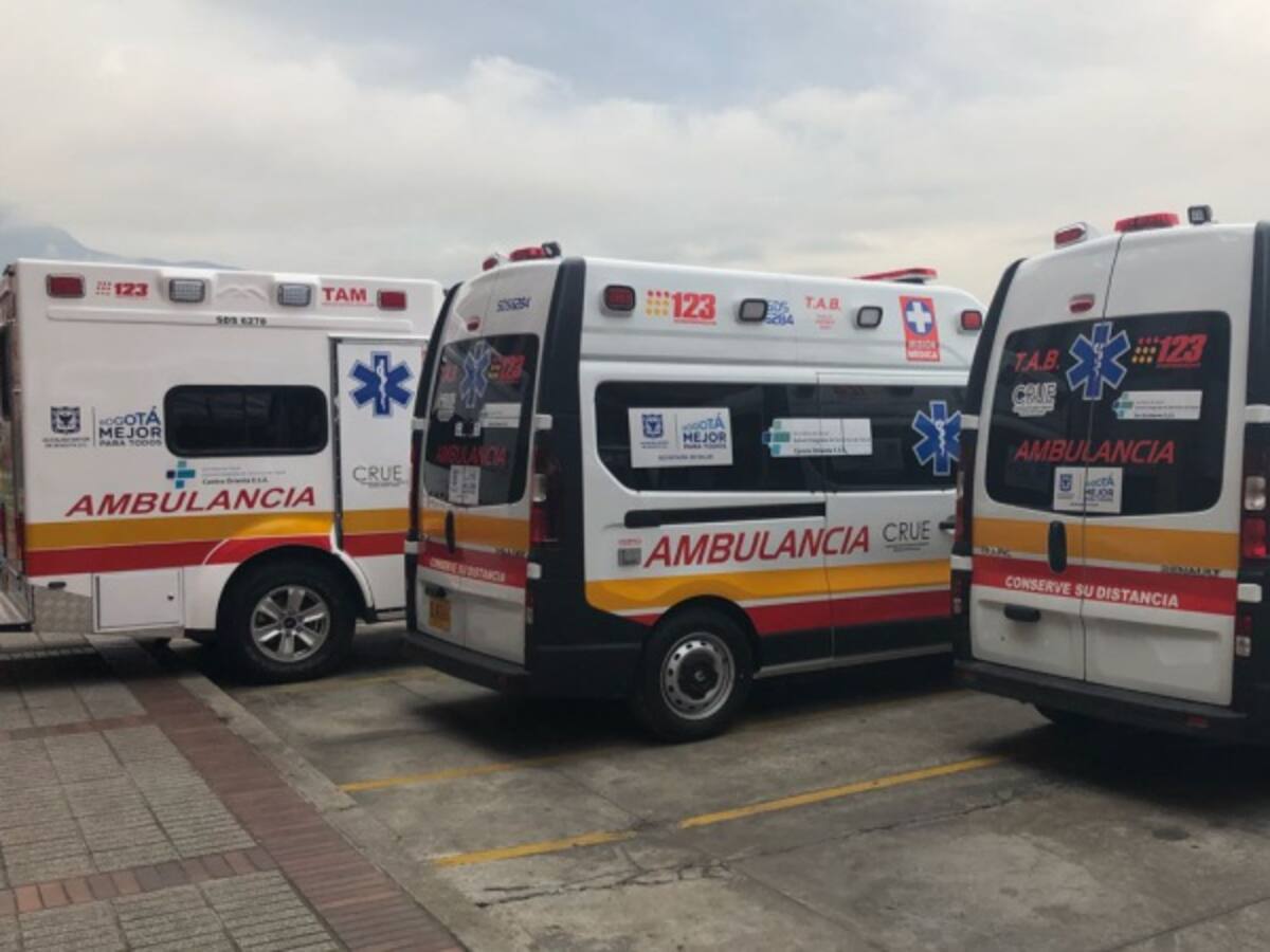 Empiezan a funcionar 41 nuevas ambulancias en Bogotá