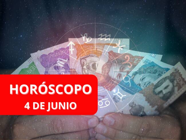 Horóscopo, suerte en el dinero - imagen de referencia creada por Caracol Radio con fotos de Getty Images