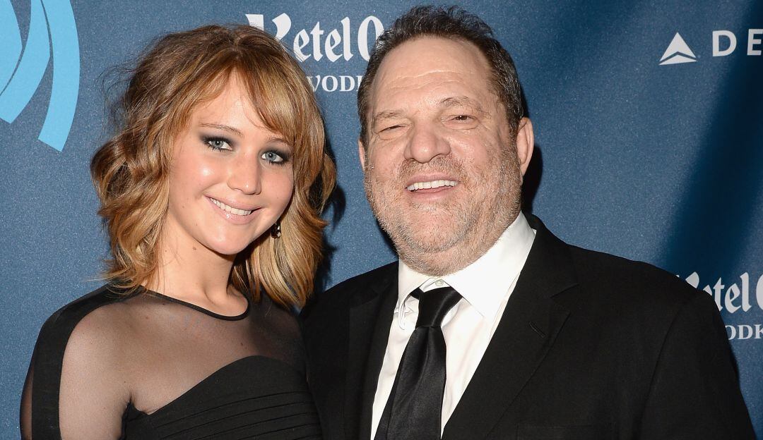 Harvey Weinstein alardea haber tenido sexo con Jennifer Lawrence