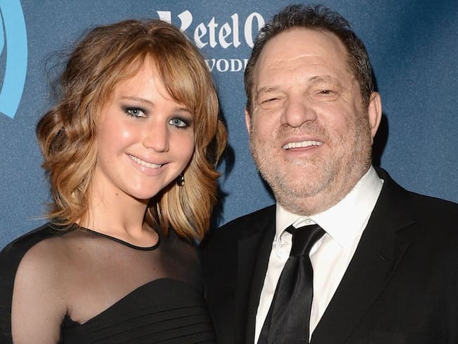 Harvey Weinstein alardea haber tenido sexo con Jennifer Lawrence