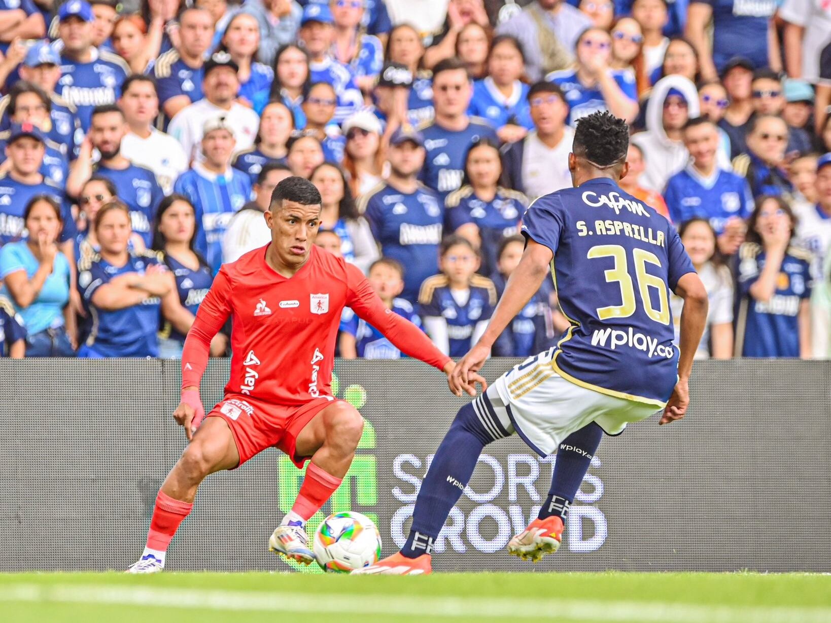 Millonarios Vs. América de Cali / @AmericadeCali