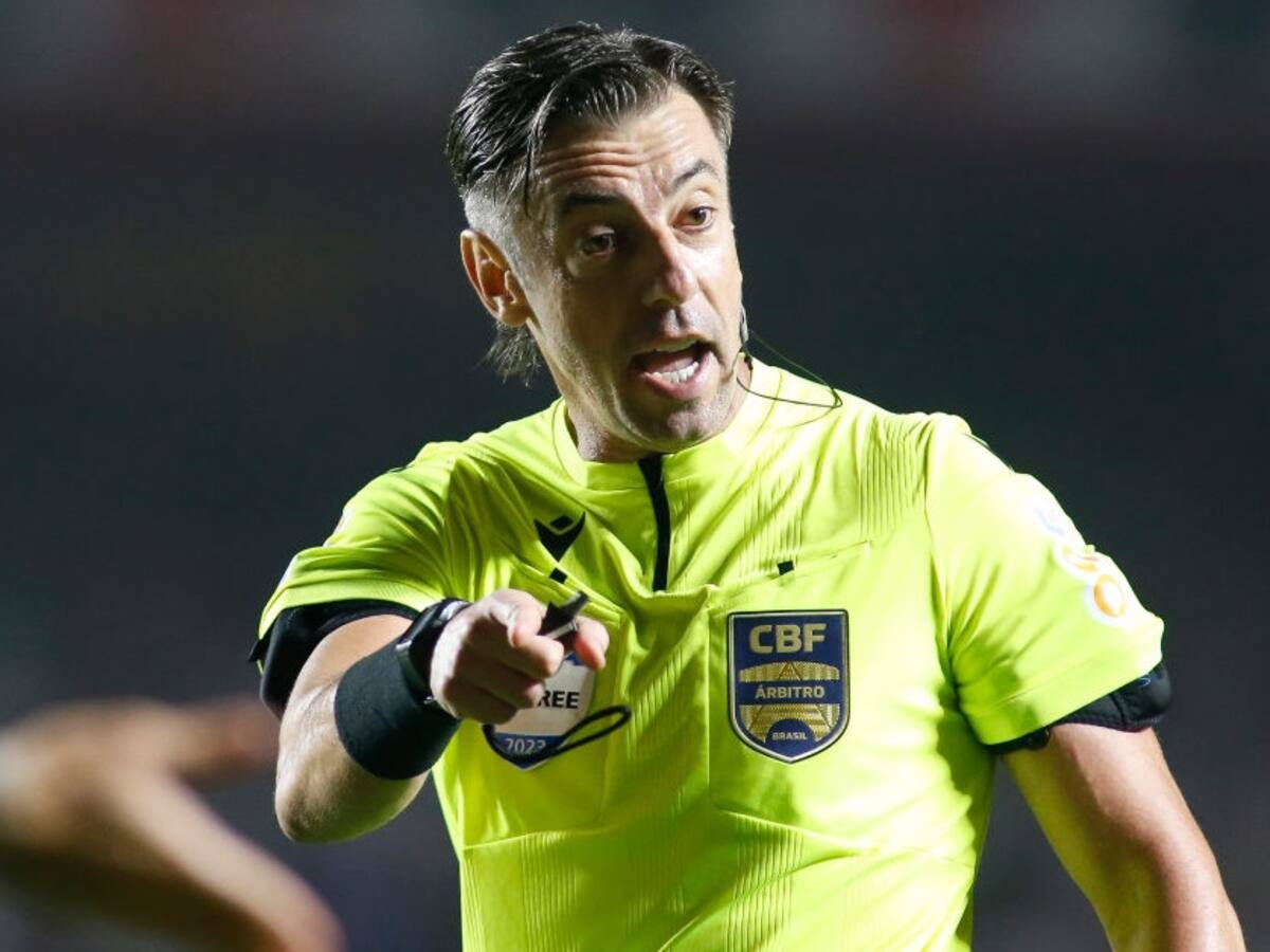 Conmebol designó un árbitro brasileño para la final Colombia vs. Argentina