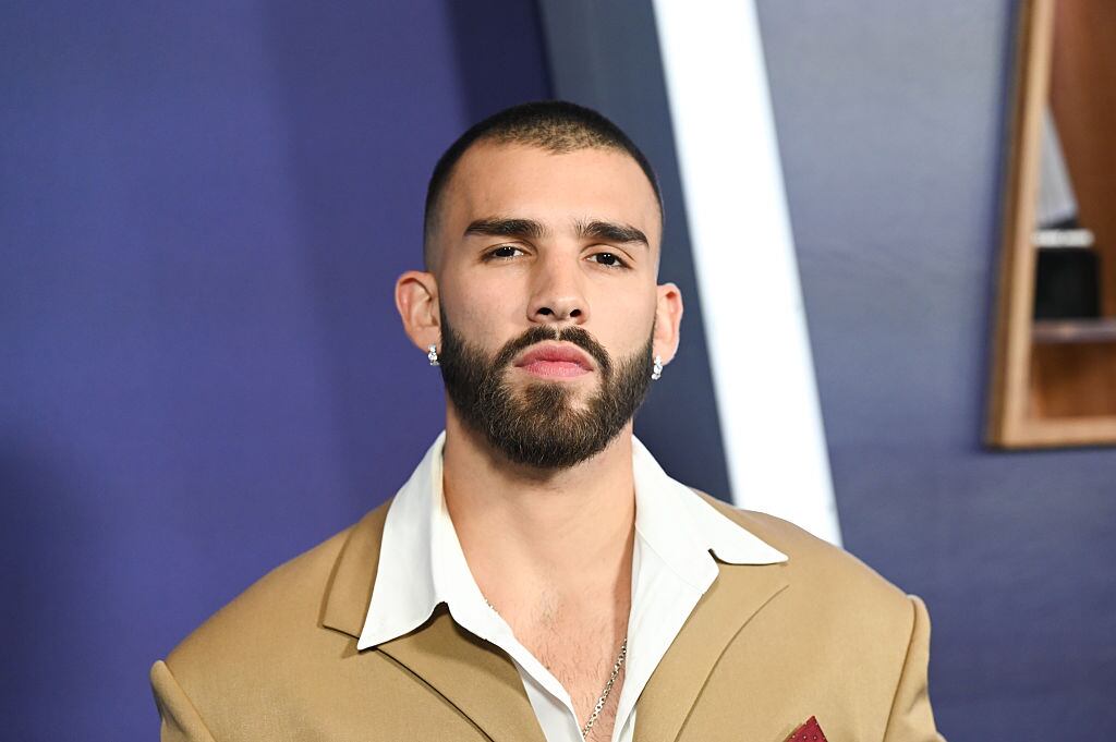 Manuel Turizo at the 2025 American Music Awards held at the Fontainebleau Las Vegas on May 26, 2025 in Las Vegas, Nevada. (Photo by Gilbert Flores/Penske Media via Getty Images)