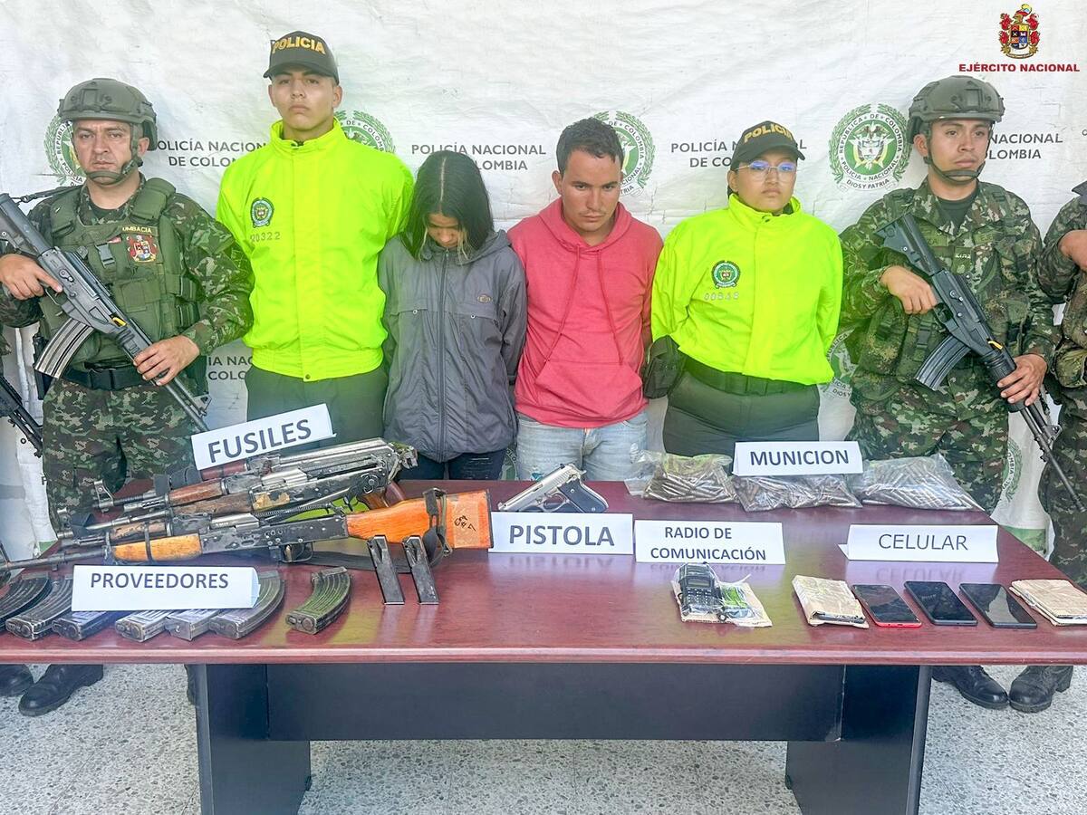 Cuatro guerrilleros abatidos y otros cuatro capturados en Valle con límites del Quindío