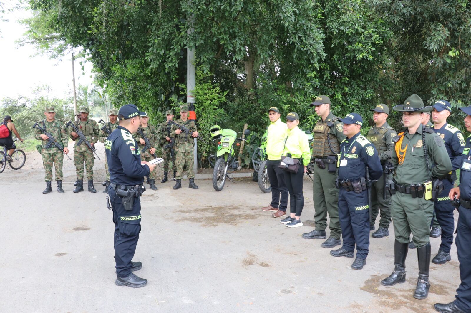 Policía Metropolitana de Pereira.