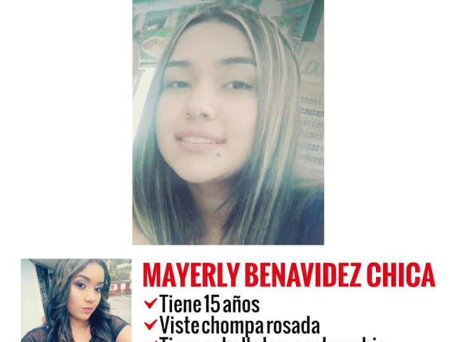 Denuncian desaparición de una niña de 15 años en El Retiro, Antioquia