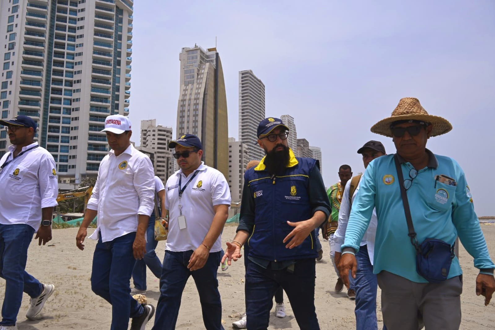 Tras reunión con director de la UNGRD, alcalde Dumek Turbay celebra buenas noticias para sacar adelante obras de protección costera