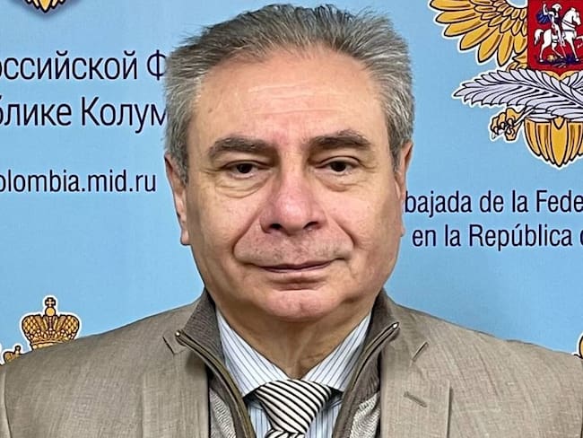 El Embajador de Rusia en Colombia, Nikolay Tavdumadze.                  Foto: Embajada de Rusia en Colombia.