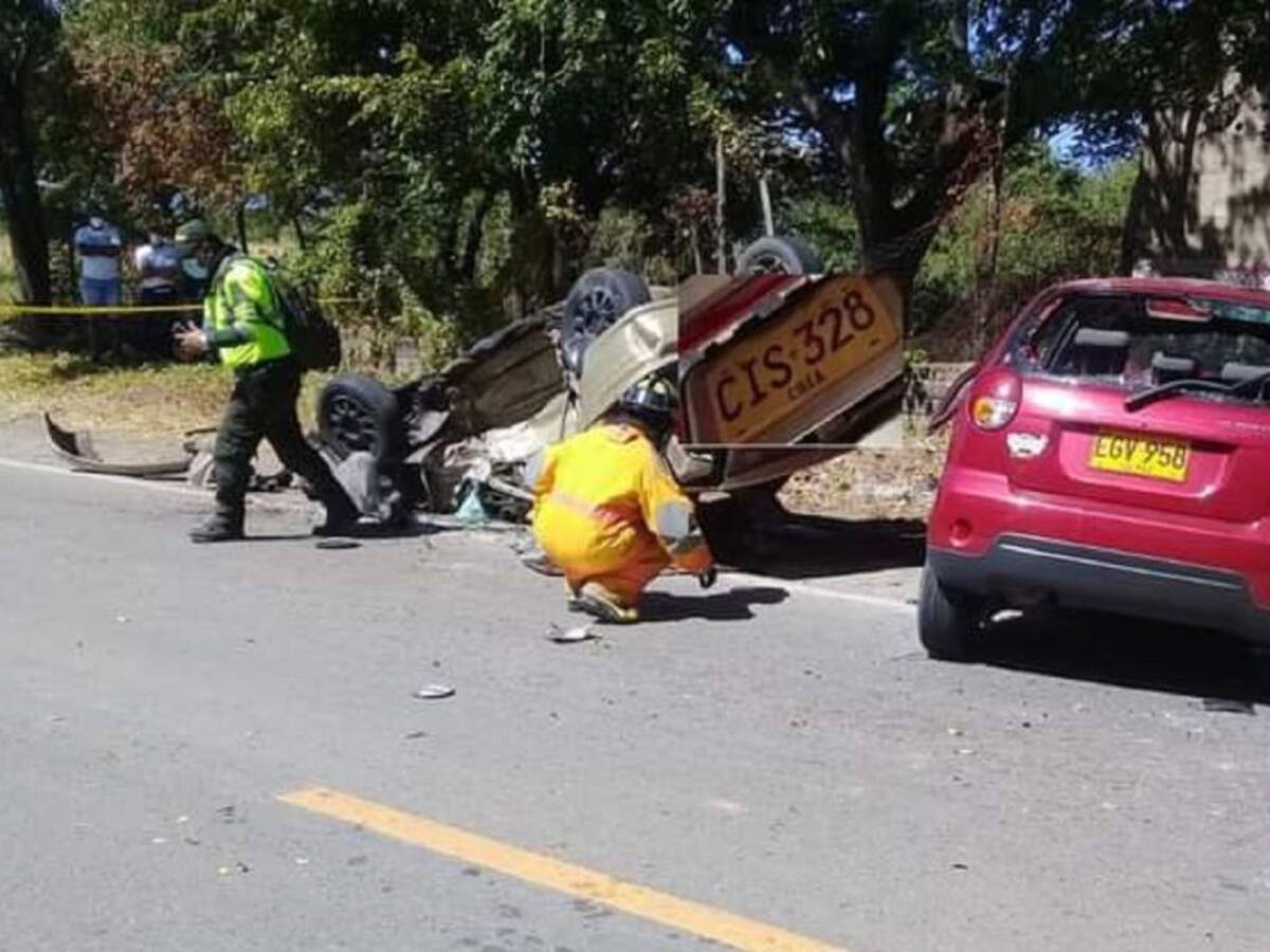 Cinco muertos y cuatro heridos deja accidente en vías de La Guajira