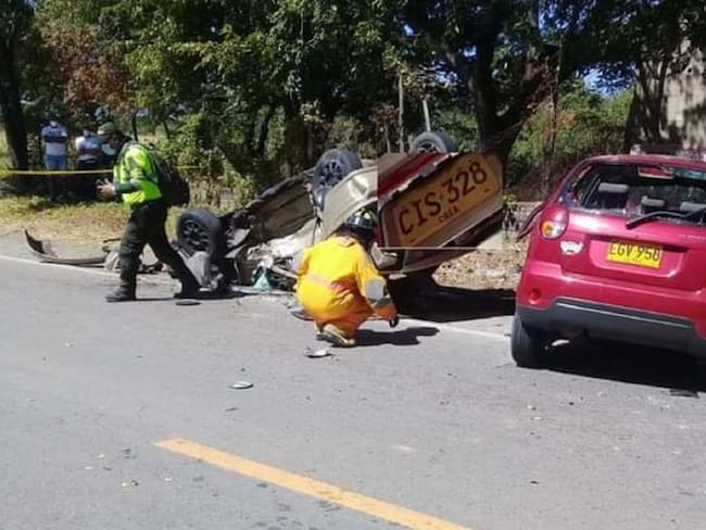 Accidente entre Fonseca y Barrancas en La Guajira
