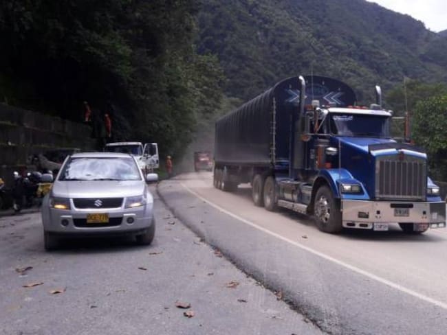 Mintransporte: Sismo causó deslizamientos en la vía Bogotá - Villavicencio