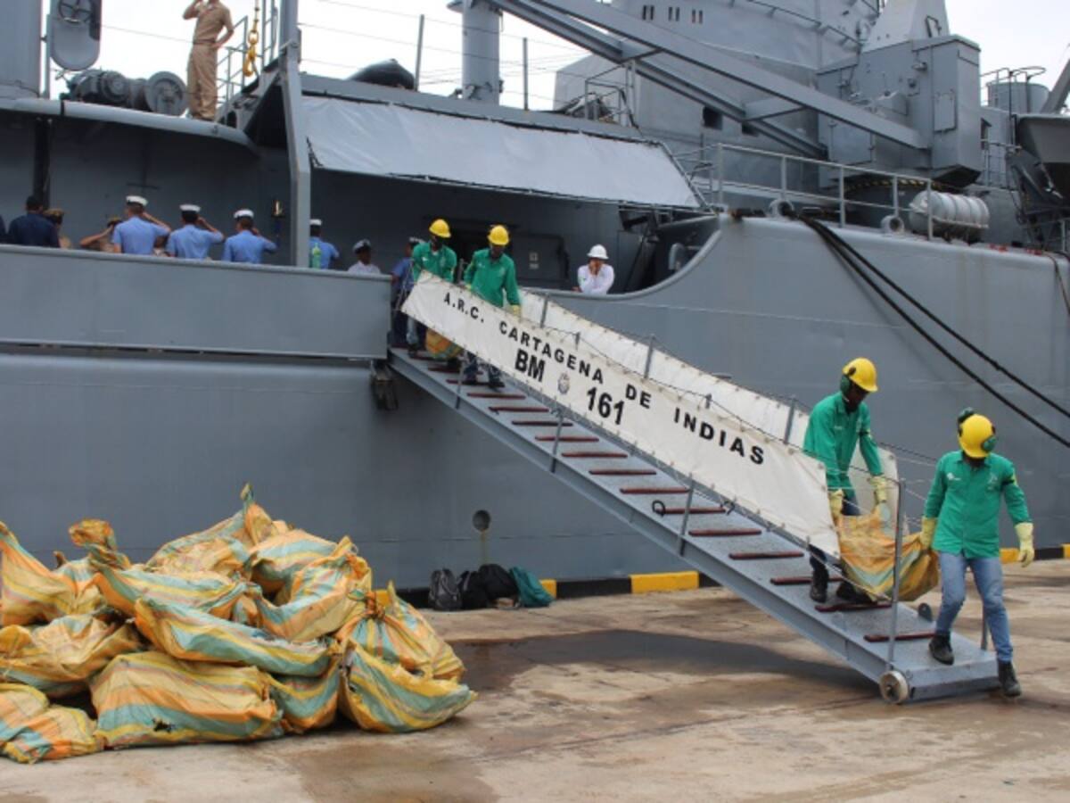 Retiran de San Andrés 25 toneladas de inservibles