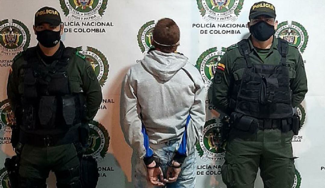 Capturado por porte ilegal de arma de fuego en Chinchinà.