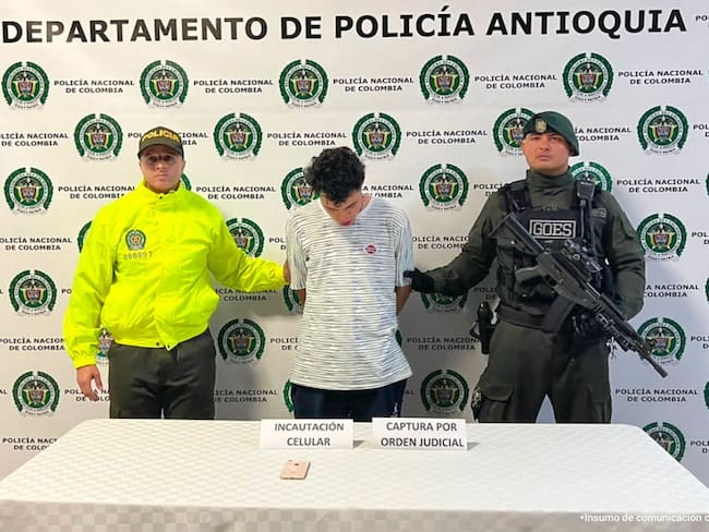 A la cárcel alias ‘Aguapanelo’, presunto jefe de sicarios del grupo delincuencial El Mesa