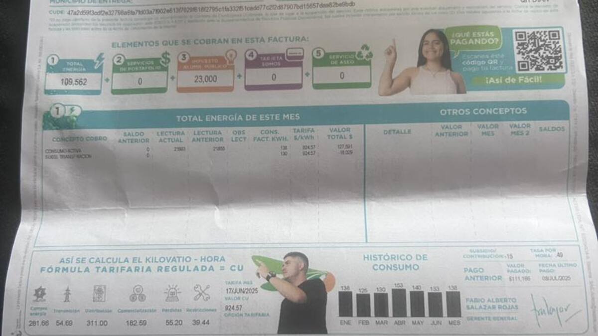Informe alumbrado público en Armenia
