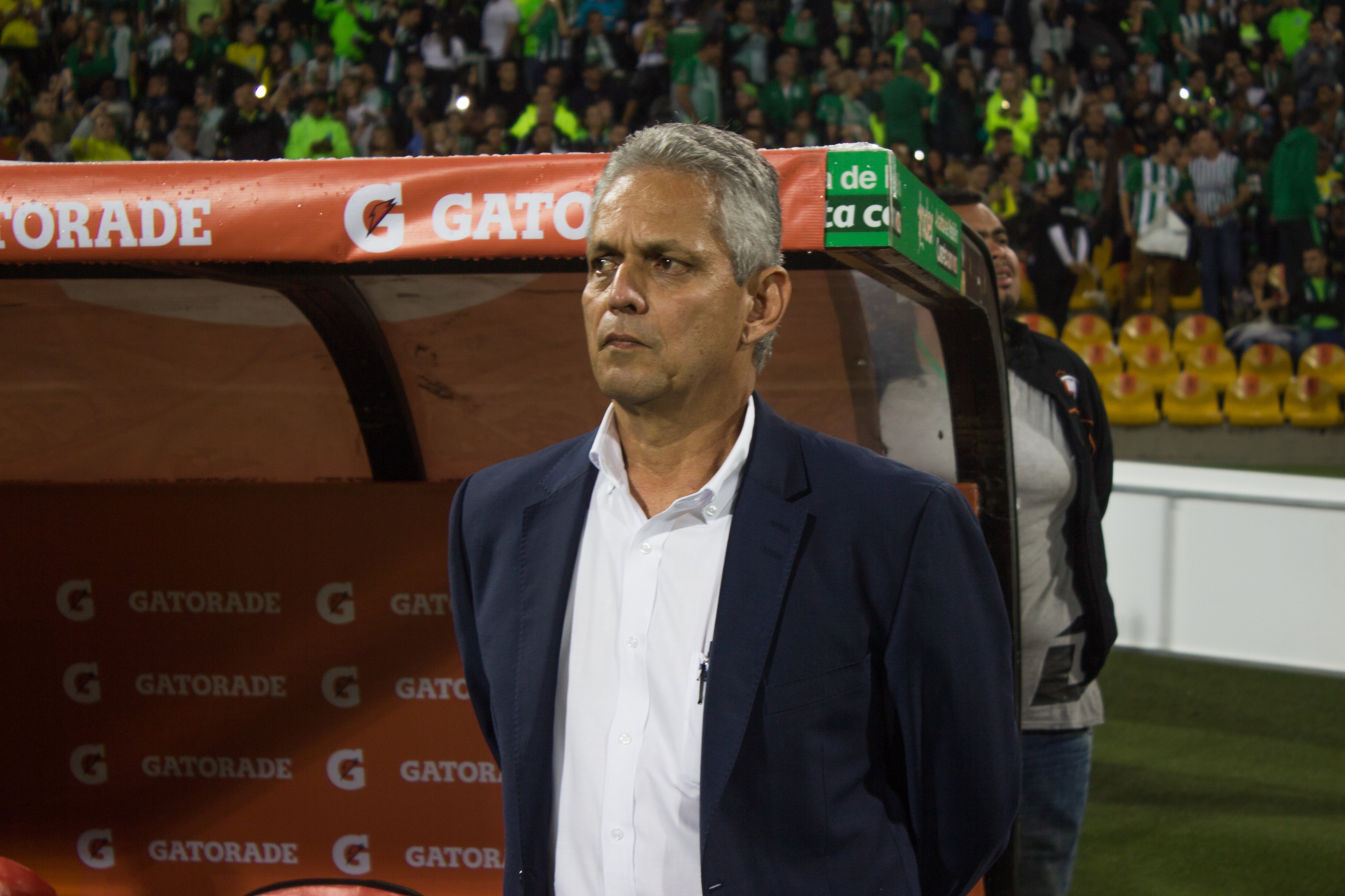 Reinaldo Rueda en su época como DT de Nacional. (Photo by Daniel Garzon/Anadolu Agency/Getty Images)