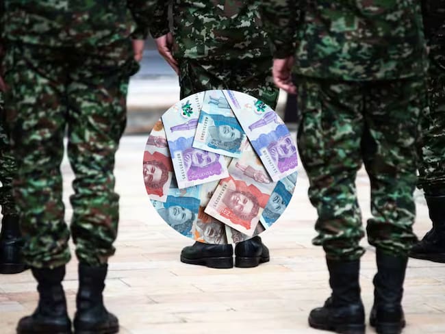 Fuerzas Militares y dinero colombiano - Getty Images