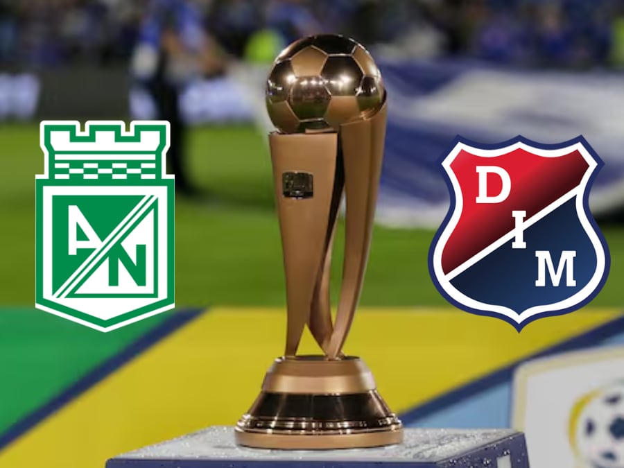 Trofeo de la Copa Colombia / Composición: Caracol Radio