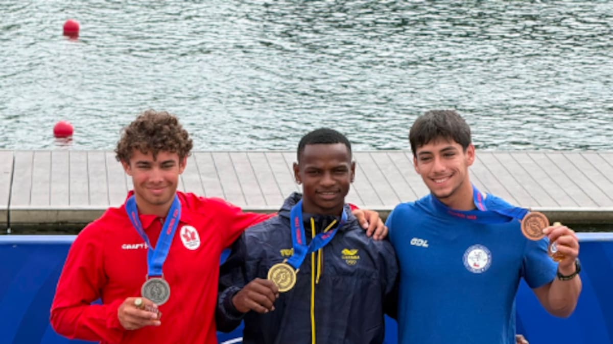 Vallecaucano Erlin Mosquera conquistó dos medallas en el Panamericano Junior de Canotaje