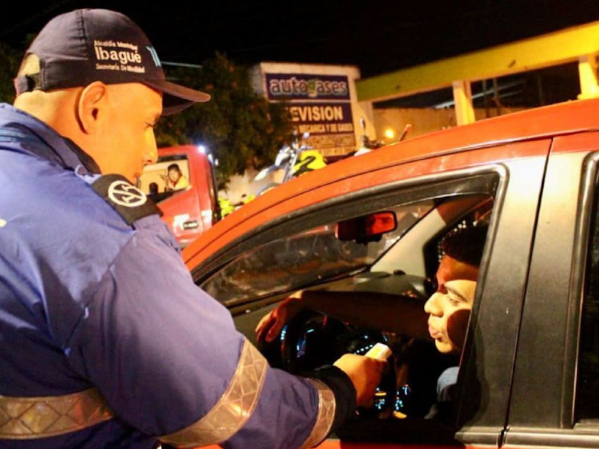 Sorprenden a conductores en estado de embriaguez en Ibagué
