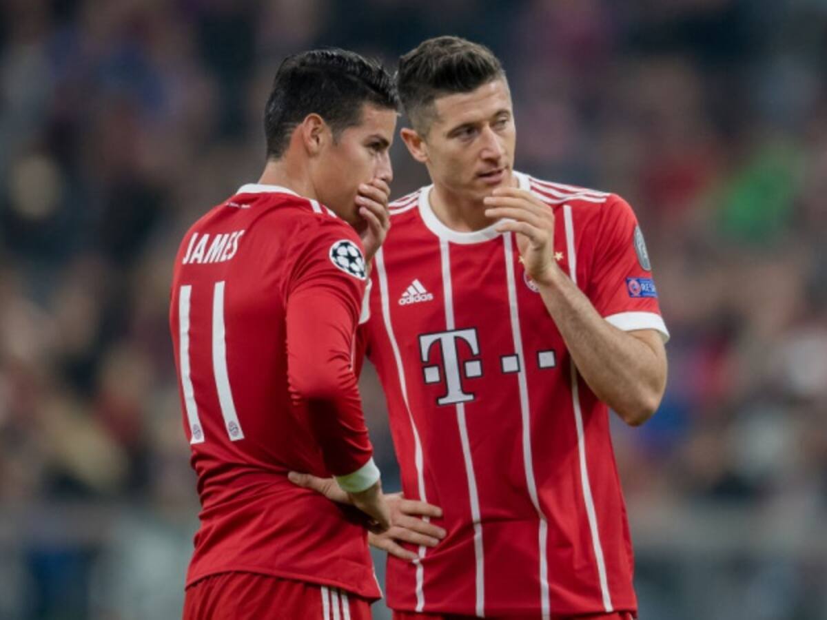 Estoy contento por el duelo contra Colombia y James: Lewandowski