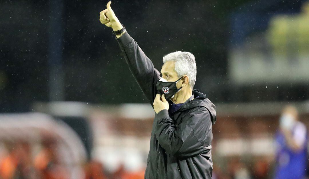 Reinaldo Rueda al frente de la selección de Chile en la presente Eliminatoria a Qatar 2022.