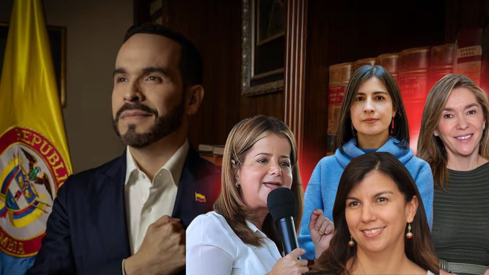 Sonajero Ministra de Hacienda Abelardo de La Espriella.