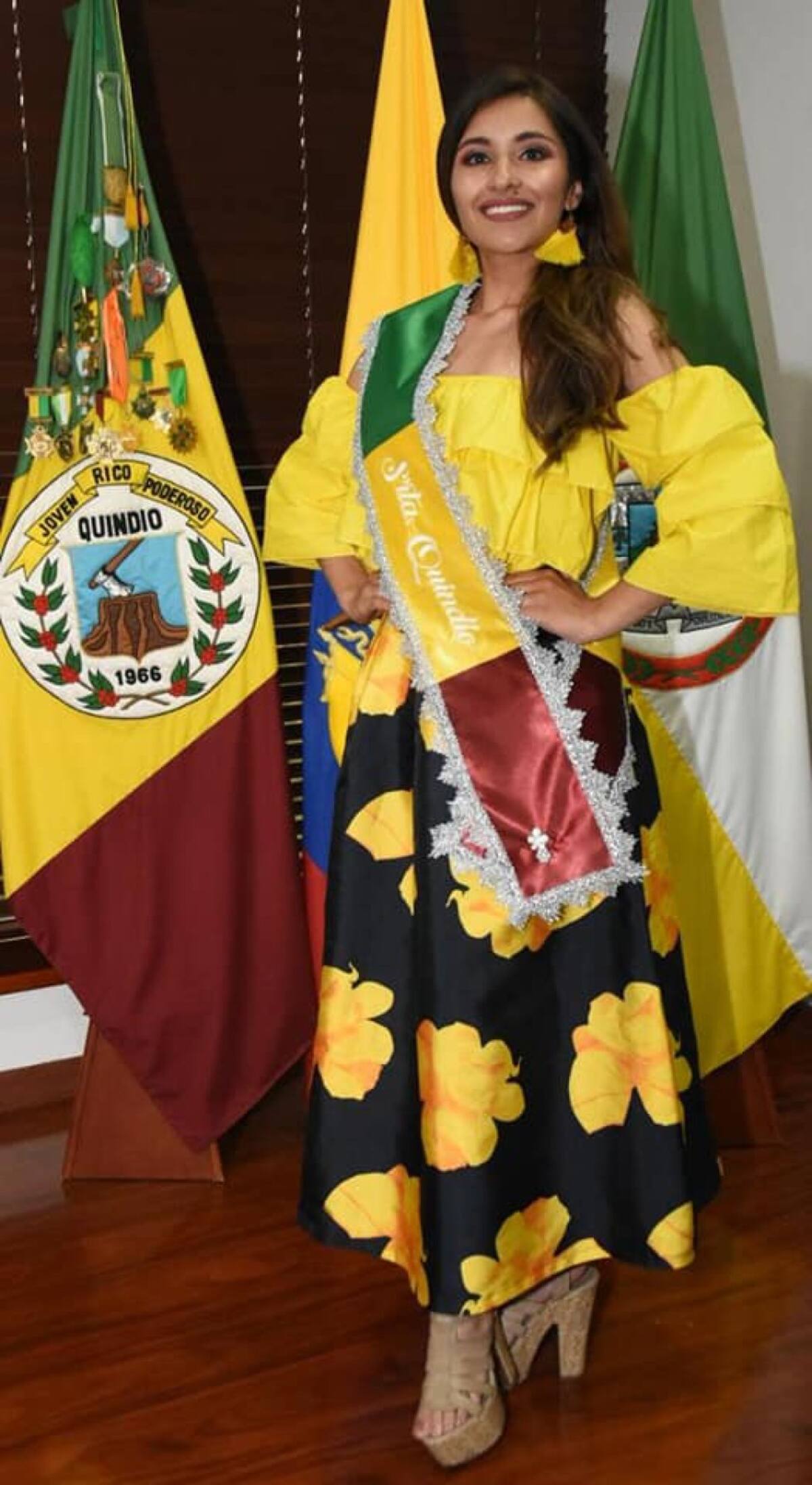 Juliana Burgos, representante del Quindío al reinado del Café